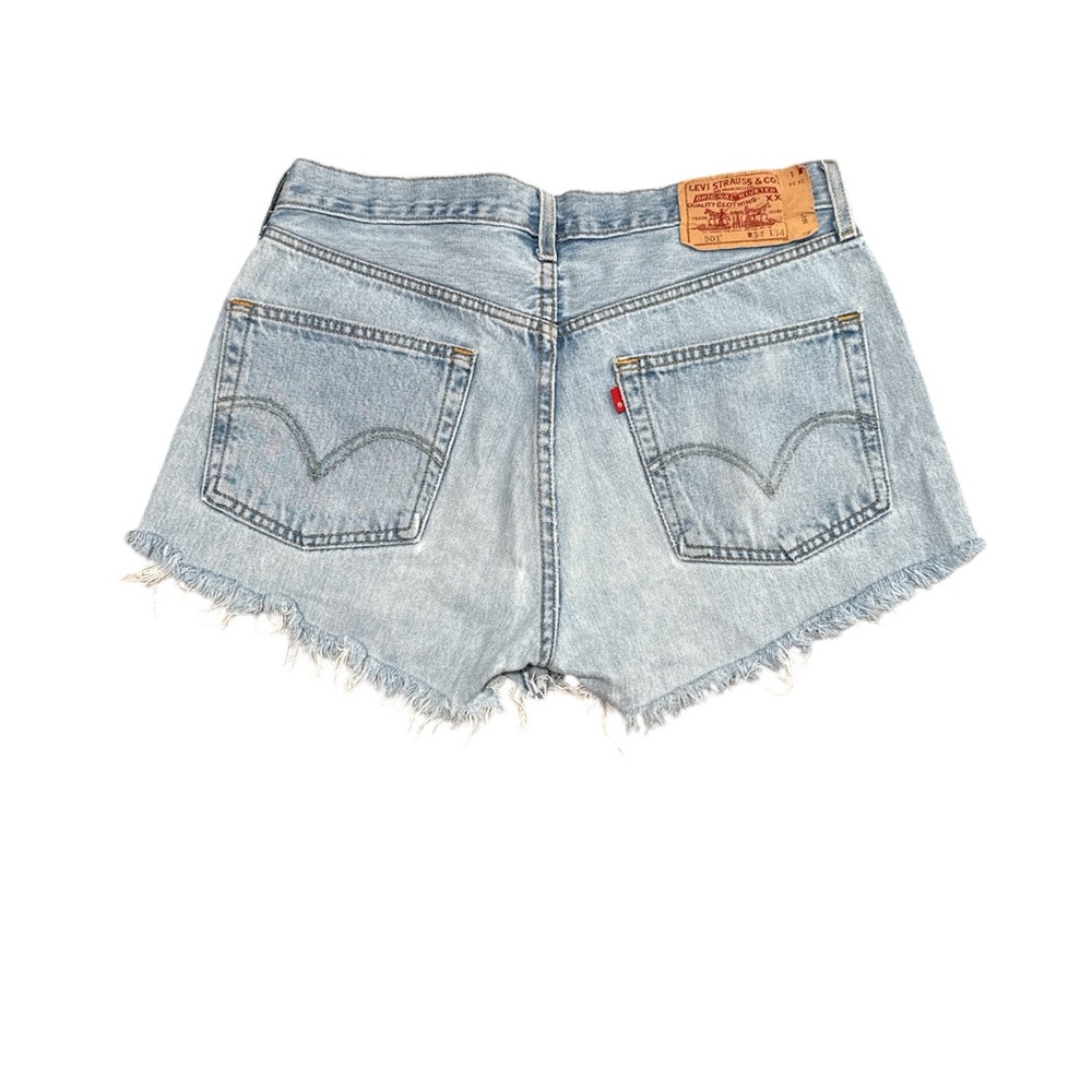 Levi's Women's Light Blue Denim Shorts